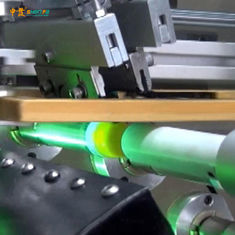 Einzelne Kappen-Seiten-automatische siebdruck - machine der Farbe5kw