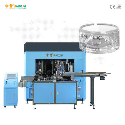 SF-SHR460化妆品罐的四种彩色丝网印刷机