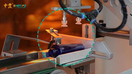 Volle automatische Farbservosiebdruckmaschine毛皮runde那Flaschen Squair