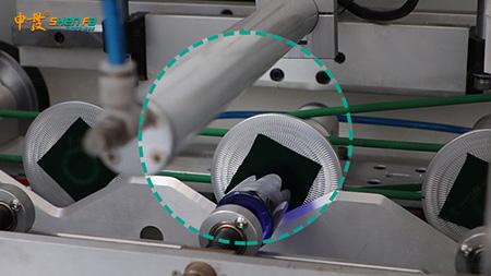 Volle automatische Farbservosiebdruckmaschine毛皮runde那Flaschen Squair