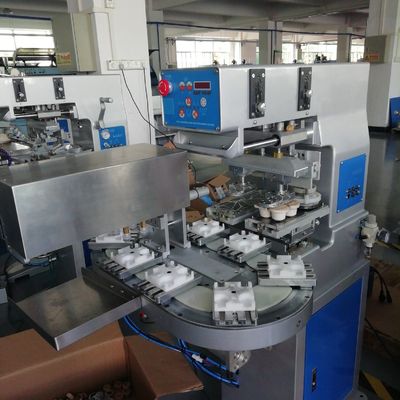 二色220V木塑料瓶盖移印机