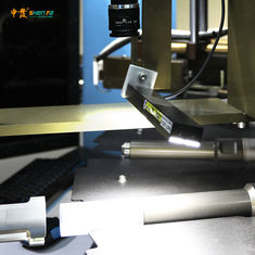 Impressão automática da tela de 3 cores, máquina complete de carimbo e de rotulagem quente para o modelo macio SF-SARS320 do tubo